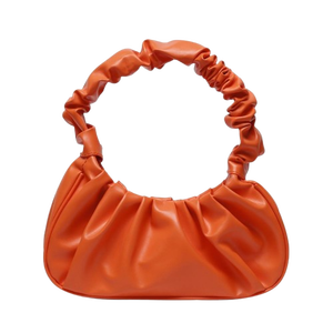 Customized Unisex Luxury Fashion Mini <b>Pillow</b> Shape Waterproof Zipper Closure PU Leather Shoulder Handbag 1-1.9L Daily Life - Product Image 2