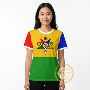 T-shirt décontracté d'été pour femme GREEK TREASURES, col en V, manches courtes, écologique, respirant, en jersey 100 % coton, vente en gros - Product Image 4