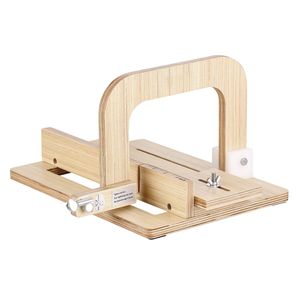 Taglierina per Sapone in Legno a Spessore Regolabile 0-2 Pollici, Affettatrice per Sapone in Acciaio Inossidabile con Fili Extra e Tensione del Filo Regolabile - Product Image 1