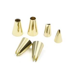 หัวบีบครีมรูปทรงเสา ทำจากสแตนเลส 304 ไม่เป็นสนิม ทนความร้อน สำหรับตกแต่งเค้ก ทำขนม DIY อุปกรณ์ทำขนมทำมือ ชุดอุปกรณ์ทำเบเกอรี่ - Product Image 3