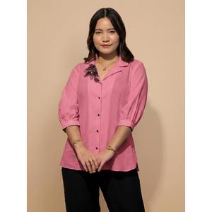 Camisa Transpirable para Mujer con Botones Delanteros y Diseño Atemporal para el Trabajo y Salidas Informales, Compre Directamente del Proveedor - Product Image 1