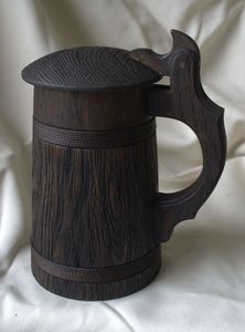 Excellent Quality Wooden Mug Handmade Solid Wood Coffee Tea Cup Reusable <b>Drinkware</b> for Restaurant Bar Hotel In Bulk Quantity - Product Image 6