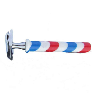 Custom Logo Kaamir Instruments Acrylic Spiral Handle Stainless Steel <b>Single</b> <b>Blade</b> Super Stainless Steel <b>Blades</b> Safety <b>Razor</b> - Product Image 3