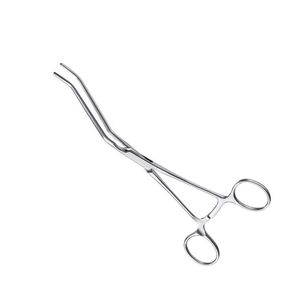 Pinces chirurgicales angulaires en acier inoxydable, pince à pansement ORL, forceps hémostatique courbé, instrument médical - Product Image 3