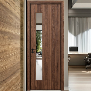 Puerta DEWOO de Diseño Moderno para Oficina, Puerta Interior de Madera Sólida - Product Image 6