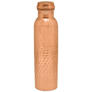 100% Pure Handmade 1L <b>Copper</b> Water <b>Bottle</b> Leak-Proof Direct <b>Drinking</b> Yoga Drinkware Custom Logo Direct Manufacturer for Camping - Product Image 3