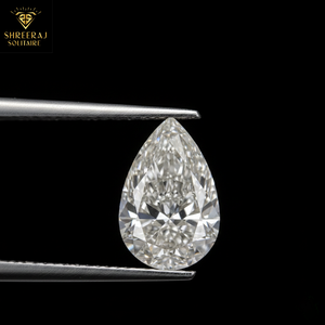 Listo para enviar, certificado GIA, diamante suelto natural 100% en forma de pera, 1.00 CT, color K, claridad VS1, diamante original de la India. - Product Image 1