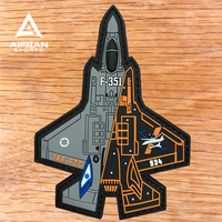 Patch en PVC souple et durable Aifran OEM personnalisé pour chapeaux, vestes, sacs – Logo en relief – Fournisseur d'usine
