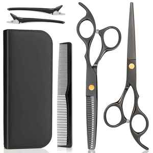 Ciseaux de barbier professionnels de haute qualité, design unique, acier inoxydable, fabrication sur mesure, vente en gros ADI-1113 - Product Image 4