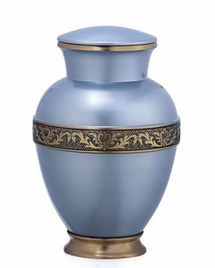 Premium Metal & <b>MOP</b> Cremation Urn Adult Ashes Storage Container Decorative Funeral Urn Wholesale - Product Image 3