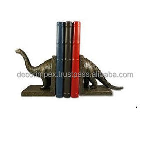 Serre-livres décoratifs en métal Finition en cuivre Style Book Holder avec Design unique Serre-livres en résine Livres décoratifs en métal - Product Image 1