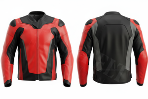 Ropa de Seguridad, Chaqueta de Motociclismo, Cuero PU, Armadura Protectora, Chaqueta de Carreras Transpirable, Chaqueta de Motocicleta para Hombre - Product Image 6