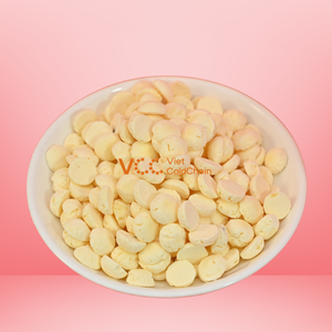 Freeze Dried Non-GMO Probiotic Yogurt <b>Bites</b> Passion Fruit Flavor | Crispy Healthy Snack 10kg Jar OEM Supplier - Product Image 2