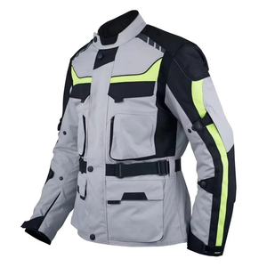 เสื้อแจ็คเก็ตมอเตอร์ไซค์แบบทัวร์ริ่งสำหรับผู้ชาย OEM แบบกำหนดเอง สะท้อนแสง ทนทาน ผลิตจากผ้าคอร์ดูร่า สำหรับขี่มอเตอร์ไซค์ - Product Image 2