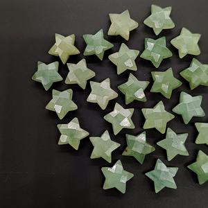 Pendentifs en aquamarine naturelle, forme étoile, facettés, sculptés à la main, pour la création de bijoux, prix de gros, provenance Inde. - Product Image 4