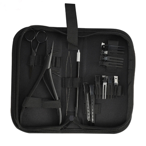 Kit complet d'outils et d'accessoires pour extensions de cheveux à clipser avec cheveux 100% humains pour salon professionnel et usage domestique - Product Image 6