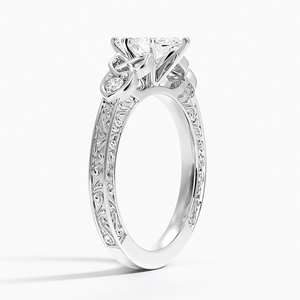 Bague BOJ 037 en argent 925, coupe Marquise, diamant celtique Aberdeen, 2 carats, couleur D, VVS1, moissanite certifiée GRA, vente à prix réduit - Product Image 3