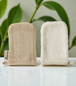 Esponja Corporal en Forma de U de Fibra de Plátano Orgánica Ecológica, Exfoliante de Doble Cara, Antibacteriana y Transpirable (Modelo Clásico) - Product Image 1