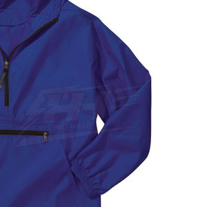 Trendy Men Half Zip Windbreaker <b>Jacket</b> Fashion Outdoor Coat Custom Logo Men Windbreaker Half <b>Zipper</b> <b>Jacket</b> - Product Image 5