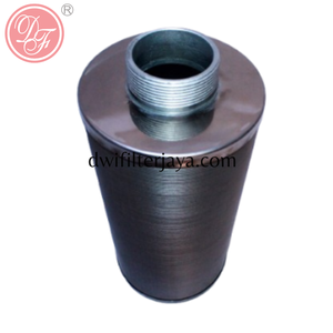 Filtre conique industriel en acier inoxydable avec éléments filtrants en maille perforée pour le traitement de l'eau - Product Image 3