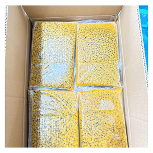 Purée de fruits de la passion surgelée IQF avec pépins, préparée à partir de pulpe et de pépins de fruits de la passion pour smoothies, sauces et boissons, Vietnam - Product Image 1