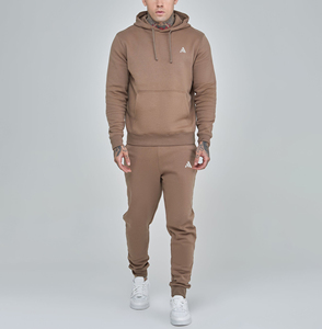 Vente en gros de sweats à capuche surdimensionnés de luxe pour hommes, personnalisables, 100% coton lourd 500 g/m², avec logo couleur personnalisé, et ensembles de survêtements pour hommes - Product Image 3