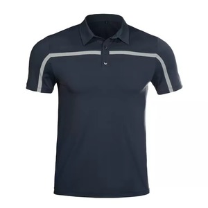 High Quality Summer Unisex Jersey Blank <b>T</b>-<b>Shirt</b> Knitted <b>Polyester</b> Casual Lapel Solid Color Button Front Breathable Printed Quick - Product Image 5