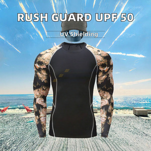 <b>Compression</b> <b>Tights</b> <b>Men</b> Fitness Running Shirt Breathable Long Sleeve Sports Rashgard Gym Clothing - Product Image 3