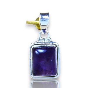 Colgante de Amatista de Uso Casual, Elaborado en Plata de Ley 925, Colgantes de Joyería Fina al por Mayor a un Precio Razonable - Product Image 1