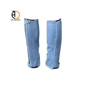 In Stock Unisex Adult & Kid Horse Equestrian Synthetic <b>Half</b> <b>Chaps</b> - Product Image 1