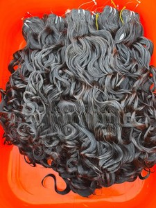 Cabello Natural Ondulado Profundo de la India del Sur, 100 Gramos por Paquete para Coser - Product Image 3