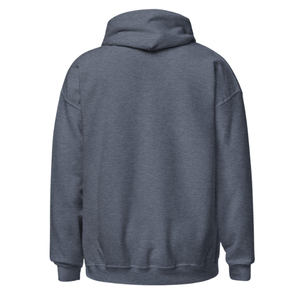 Sweat-shirt à capuche unisexe gris anthracite avec motif brodé circulaire, en molleton, à manches longues, décontracté, pour l'hiver - Product Image 2