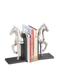 Bowknot Vintage Style Traditional Iron Metal <b>Bookends</b> 2Pcs Ornate Scroll Design Decorative Book Ends - Product Image 5