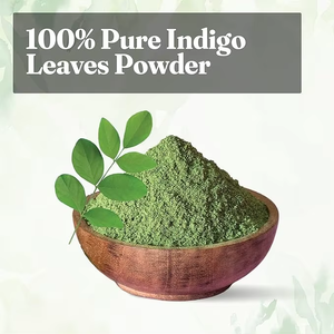Poudre de feuilles d'indigo 100% naturelle de qualité export pour la coloration des cheveux noirs, qualité cosmétique, sans produits chimiques, provenant d'Inde - Product Image 4