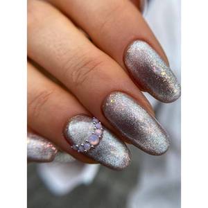 Esmalte de Uñas en Gel Majida Color 8.5 ml Cat Eye Viola Sin HEMA - Product Image 2