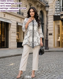 Royal Bloom brown <b>Kurti</b> - Product Image 4