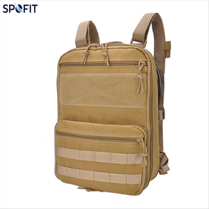 SPOFIT Tactical <b>Backpack</b> Nylon Molle System 20-36L Unisex Softback With Zipper Closure And Webbing Straps - Product Image 5