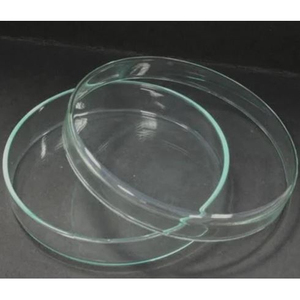 Ensemble de plaques de culture en verre borosilicate robustes, plaques de Petri transparentes pour culture cellulaire, prix de gros auprès du fournisseur - Product Image 1