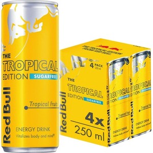 Large Volume Red Bull Tropical Edition <b>Energy</b> <b>Drink</b> 250ml Bulk Supply for Wholesalers - Product Image 6