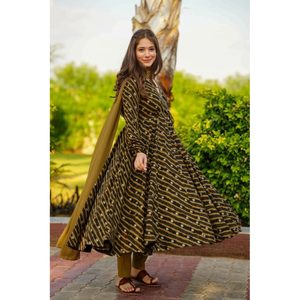Conjunto de Traje de Rayón Verde DANICA MASTERD, código/ TD-108 - Product Image 6