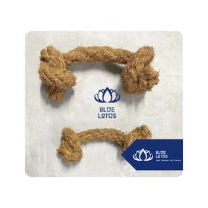 Jouet à mâcher pour chien et chat en corde de coco écologique, le plus vendu, durable, pour soins dentaires, soulagement du stress, dressage, intérieur, anniversaire/Halloween - Product Image 3