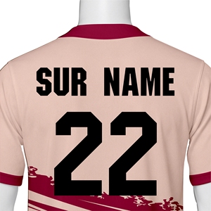 Maillots de baseball personnalisés Wida Sports, 100% polyester, impression par sublimation, extensibles dans quatre sens, respirants, col en V - Product Image 5