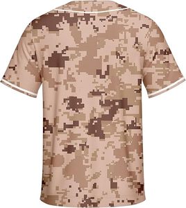 Maillot de baseball de voyage personnalisé par sublimation, équipement d'équipe, vêtements d'entraînement respirants et anti-humidité, vente en gros USA Europe, coupe courte - Product Image 5