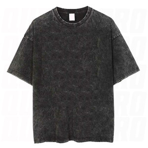 เสื้อยืดโอเวอร์ไซส์ขาดๆ แบบลำลอง แขนสั้น ทรงหลวม สำหรับผู้ชาย แฟชั่นวินเทจ สตรีทแวร์ ทรงสบาย น้ำหนักเบา - Product Image 4