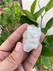 Mini Clear Quartz <b>Crystal</b> <b>Cluster</b> | Natural Quartz Mineral Specimen | Collector Display Stone | Raw <b>Crystal</b> <b>Cluster</b> - Product Image 1