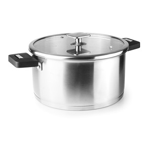 Pentola Combi Casserole 4L in acciaio inox per uso su piano cottura - Product Image 2