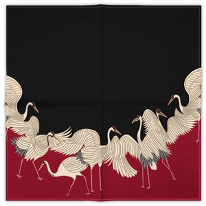 2026 Wholesale In-Stock Custom Ethnic <b>Bandanas</b> Printed Black Cotton Silk Polyester Scarf with Logo Outdoor Unisex - Product Image 2