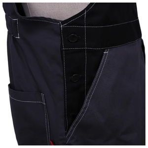 ชุดเอี๊ยมทำงานแบบหนาพิเศษ หลายกระเป๋า ทนทาน มีช่องใส่แผ่นรองเข่า พร้อมสายรัดเอว กางเกงทำงานแบบสะท้อนแสงพร้อมสายรัดเอว กางเกงเอี๊ยมทำงาน - Product Image 4