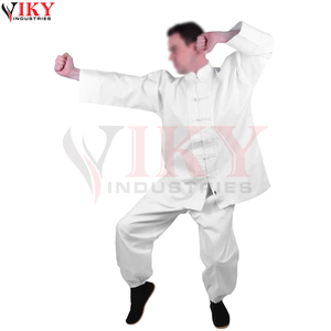 Pantalon élastique léger de qualité supérieure, directement de l'usine, avec logo personnalisé, idéal pour la pratique des arts martiaux, avec fermetures à boucles grenouille - Product Image 6