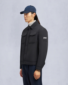 High Quality Mens Faux <b>Fur</b> Shirt Jacket Thick Warm Polyester Winter shirt Casual Fashion Streetwear Jacket OEM ODM Wholesale - Product Image 4